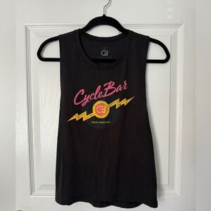 Cyclebar Lightning Record Rock Your Ride Tank